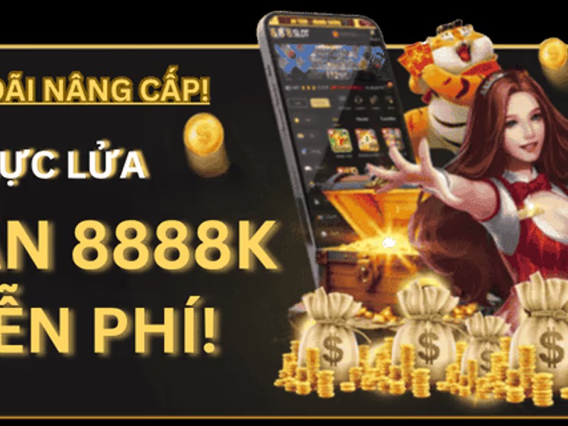 Hình ảnh minh họa các chương trình khuyến mãi và ưu đãi của banca28, với biểu tượng hộp quà, tiền xu vàng và pháo hoa, trên nền màu tím và vàng rực rỡ.