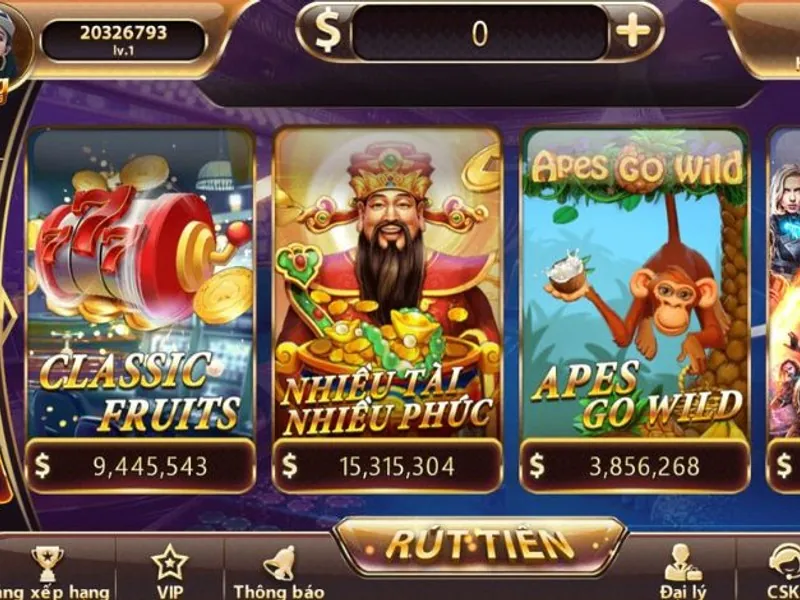 Hình ảnh các biểu tượng máy đánh bạc banca28 với hiệu ứng jackpot lớn.